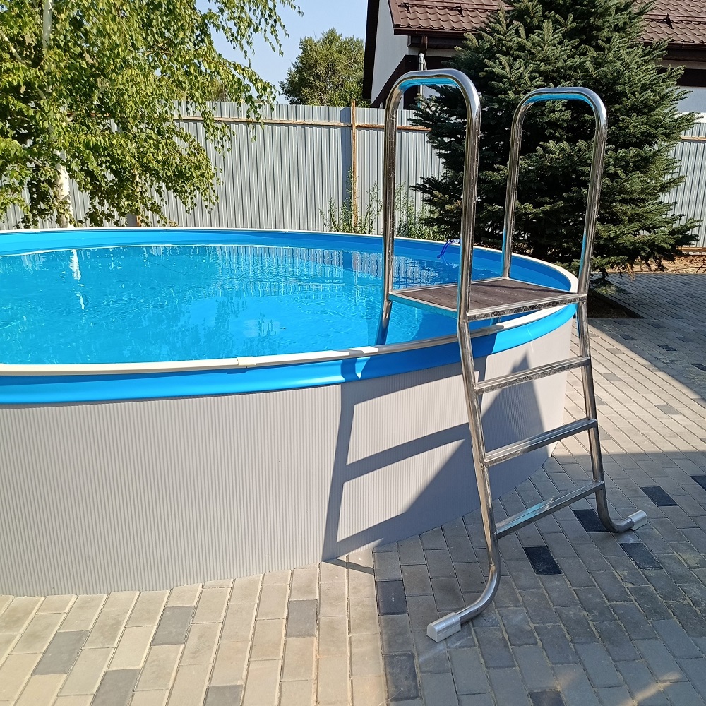 Лестница для каркасного бассейна
