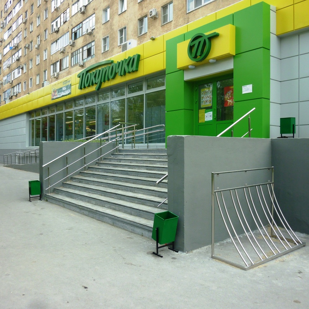 Перила, велопарковка